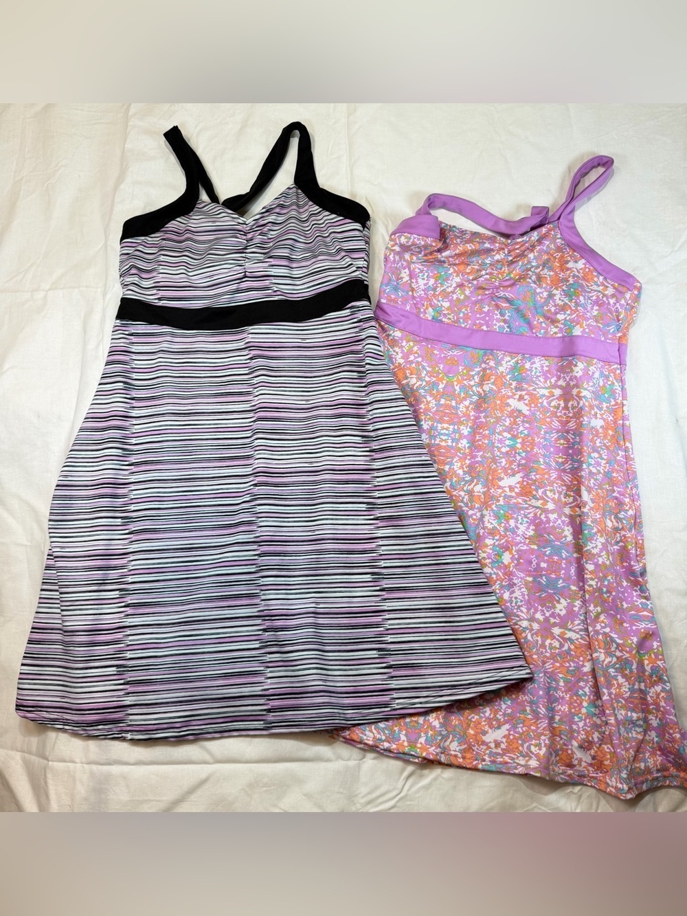 Soybu Black & Purple Sl2 Pack Athletic Tank dresses